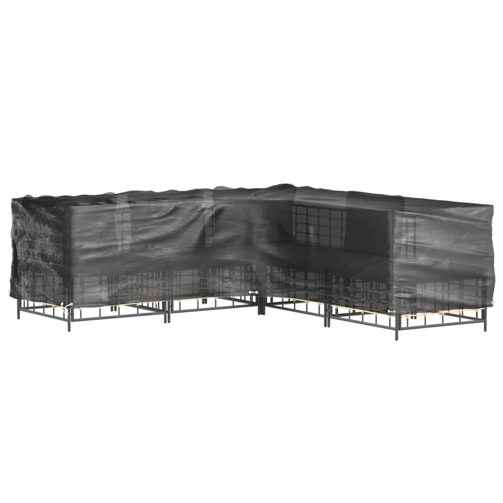 Tuinmeubelhoezen L-Vormig 16 Oogjes 2 250 x 250 x 70 cm