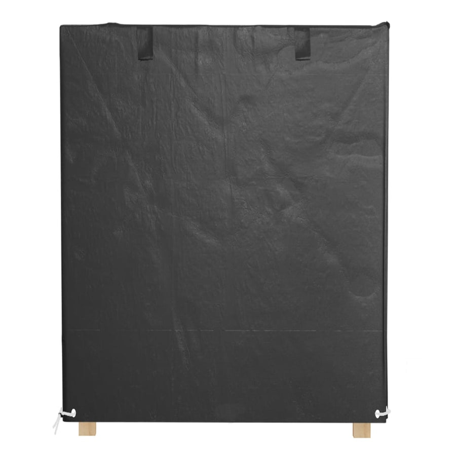 Schommelbankhoezen 8 Oogjes Polyetheen 2 125 x 90 x 135/165 cm
