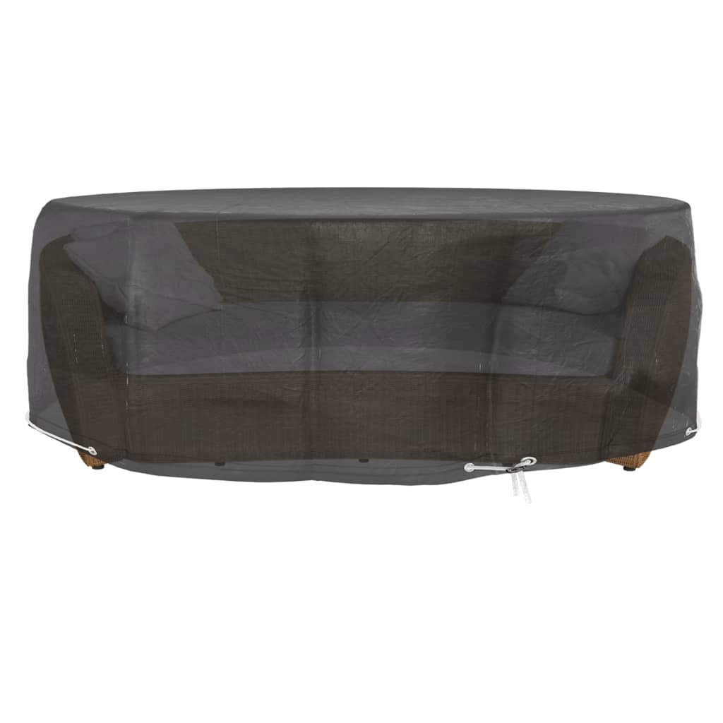 Tuinmeubelhoezen Voor Loungebed 10 Oogjes Rond Ø36X67 Cm 2 Ø 236 x 67 cm