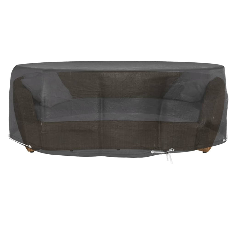 Tuinmeubelhoezen Voor Loungebed 10 Oogjes Rond Ø36X67 Cm 2 Ø 236 x 67 cm
