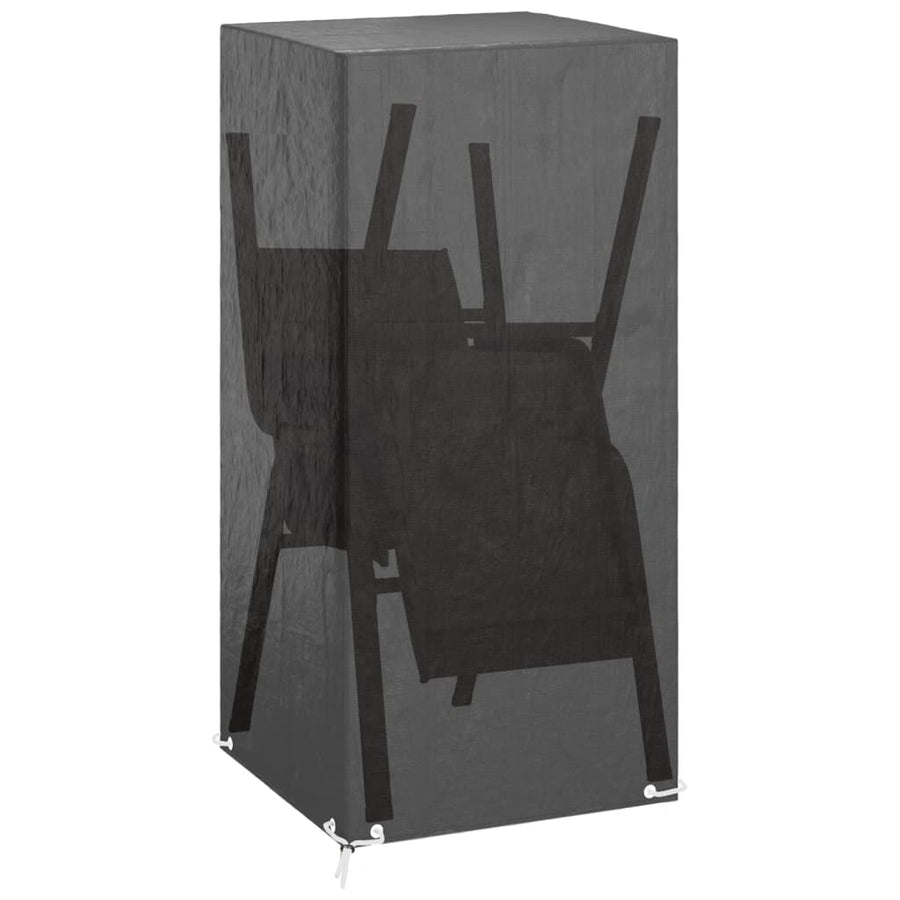 Tuinstoelhoezen 8 Oogjes Polyetheen 2 75 x 70 x 140 cm