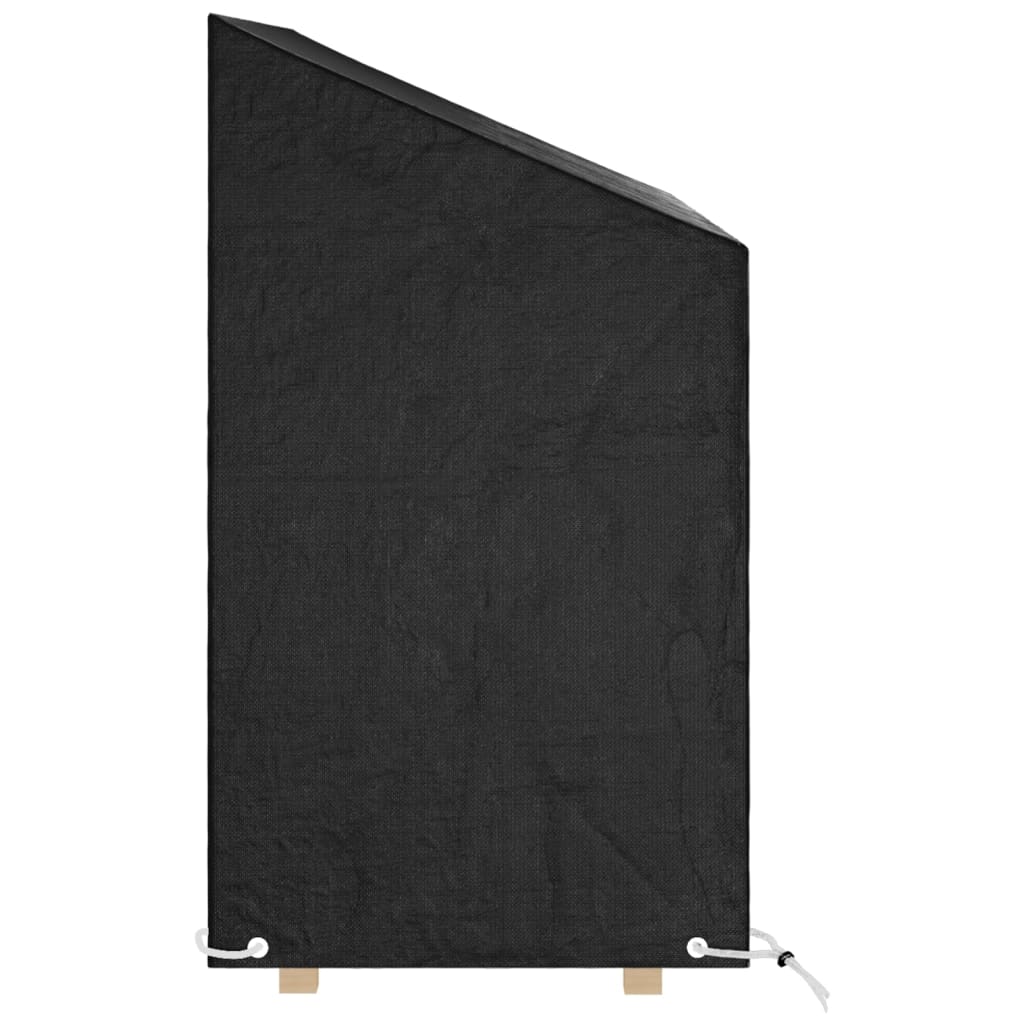 Tuinbankhoezen 8 Oogjes Polyetheen 2 130 x 70 x 70/88 cm