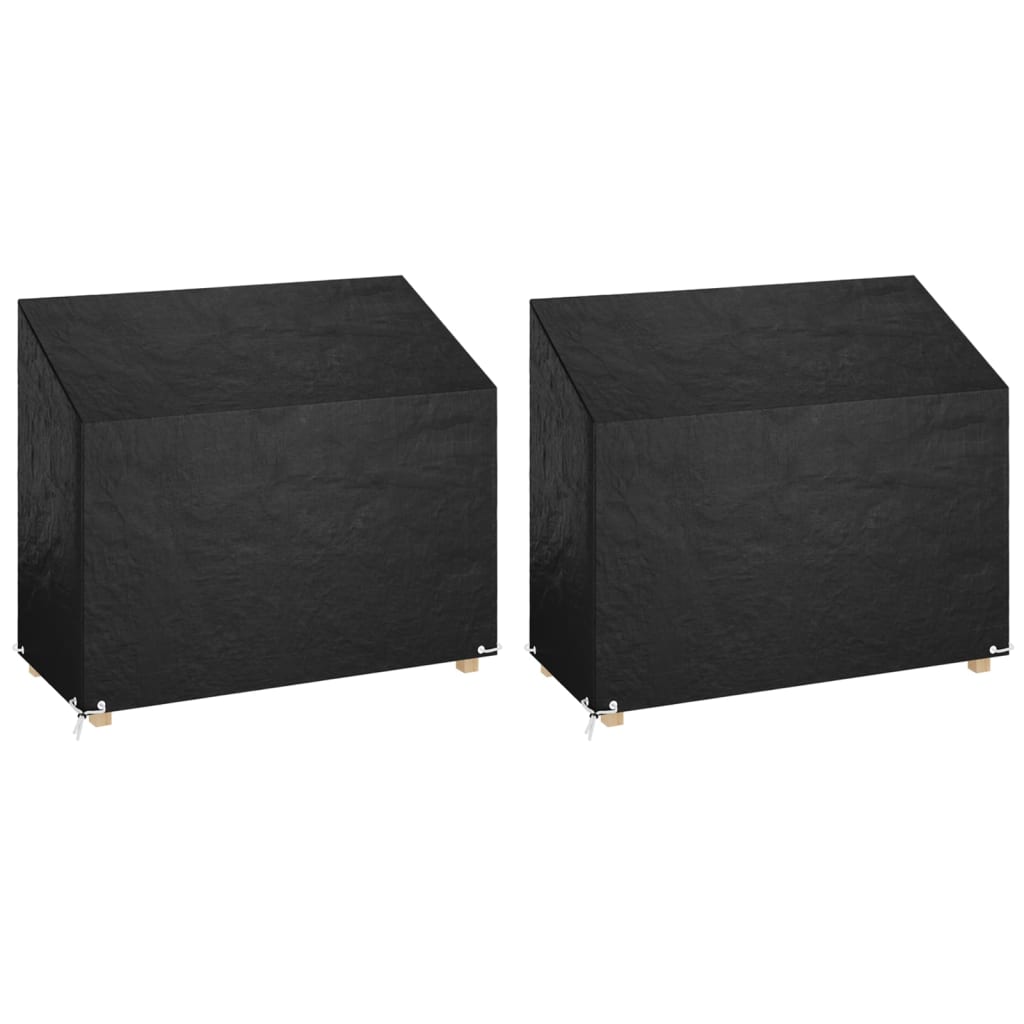 Tuinbankhoezen 8 Oogjes Polyetheen 2 160 x 70 x 70/88 cm