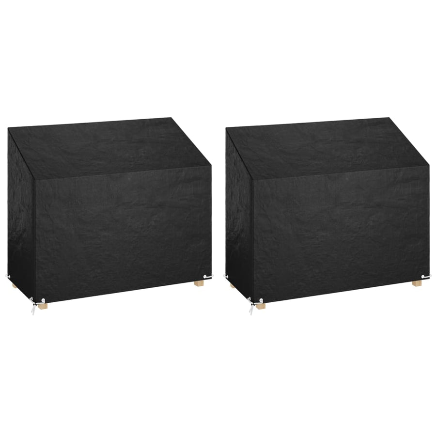 Tuinbankhoezen 8 Oogjes Polyetheen 2 160 x 70 x 70/88 cm