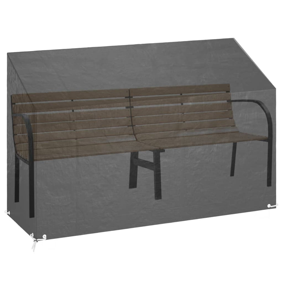 Tuinbankhoezen 8 Oogjes Polyetheen 2 190 x 70 x 70/88 cm
