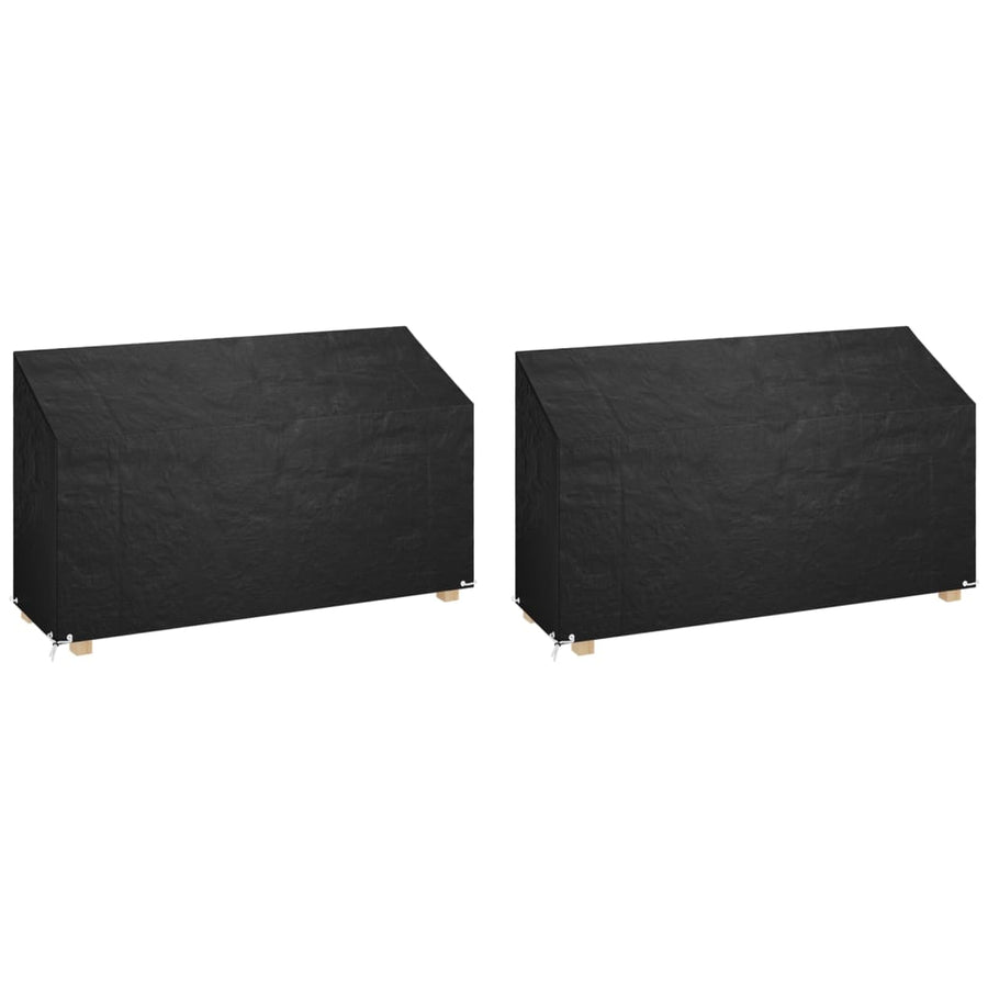 Tuinbankhoezen 1 Oogjes Polyetheen 2 210 x 70 x 70/88 cm