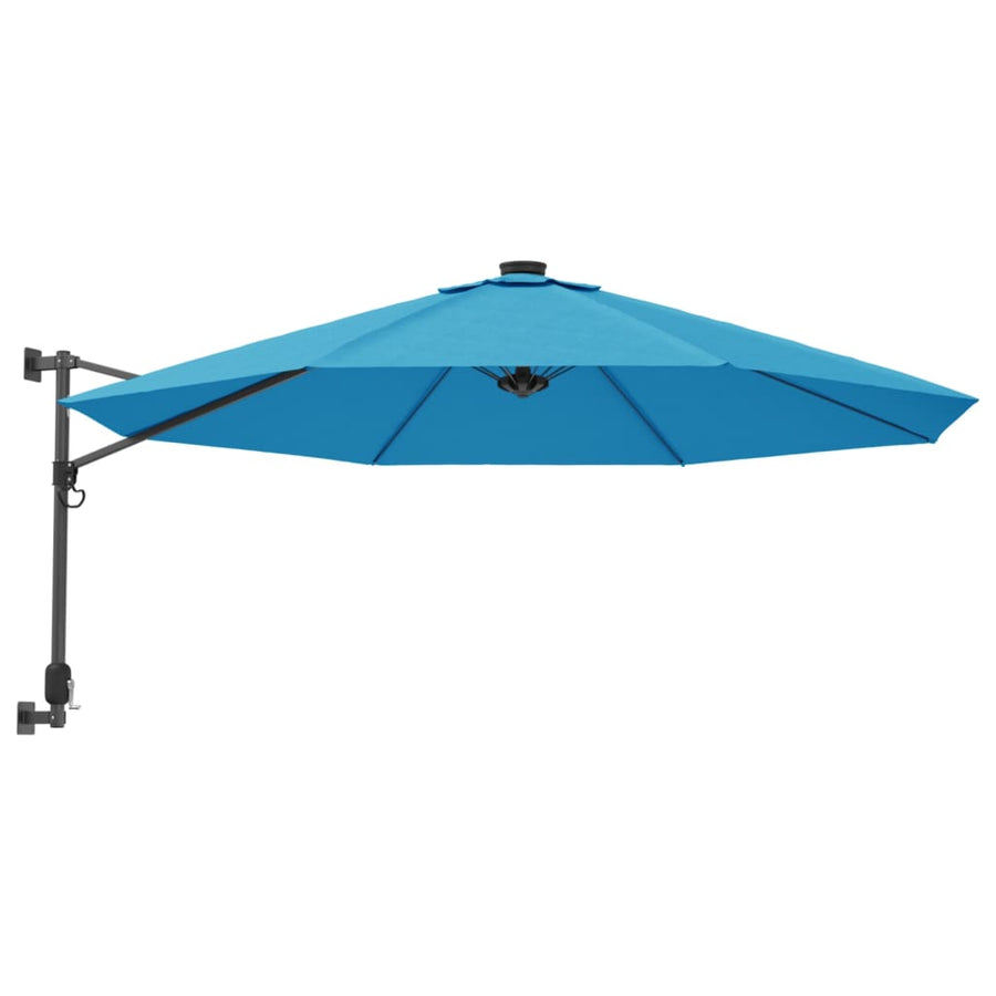 Wandparasol 290 cm zeeblauw