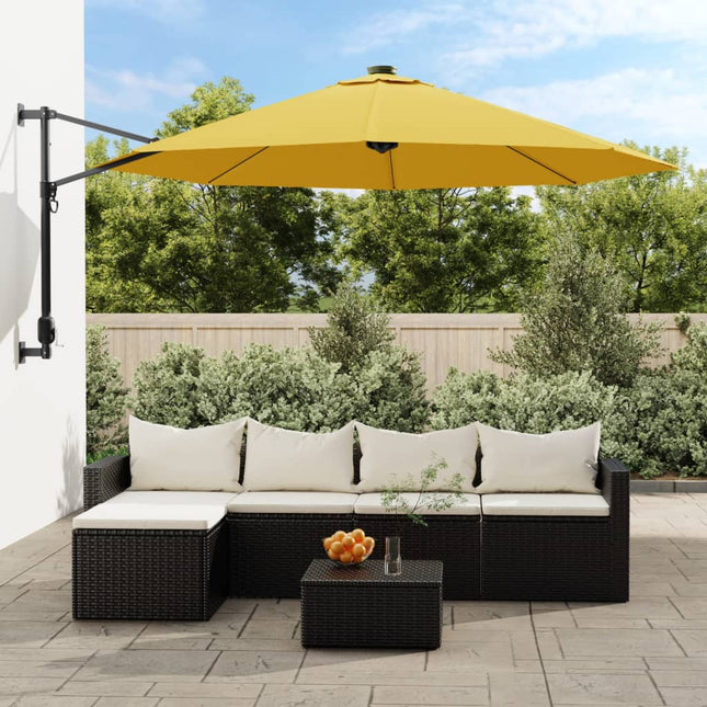 Wandparasol 290 Cm Geel