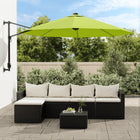 Wandparasol Met Leds 290 Cm Appelgroen