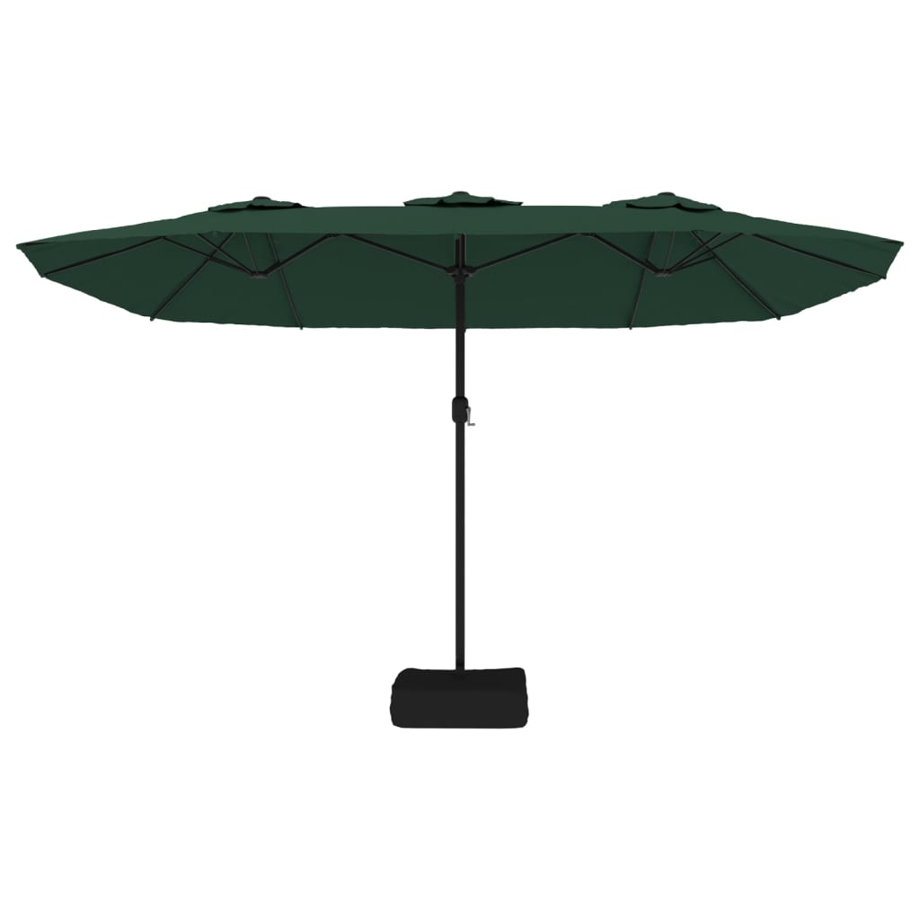 Parasol Dubbel 449X265 Cm Groen