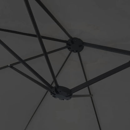 Parasol Dubbel 449X245 Cm Antracietkleurig