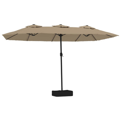 Parasol Dubbel 449X265 Cm Taupe