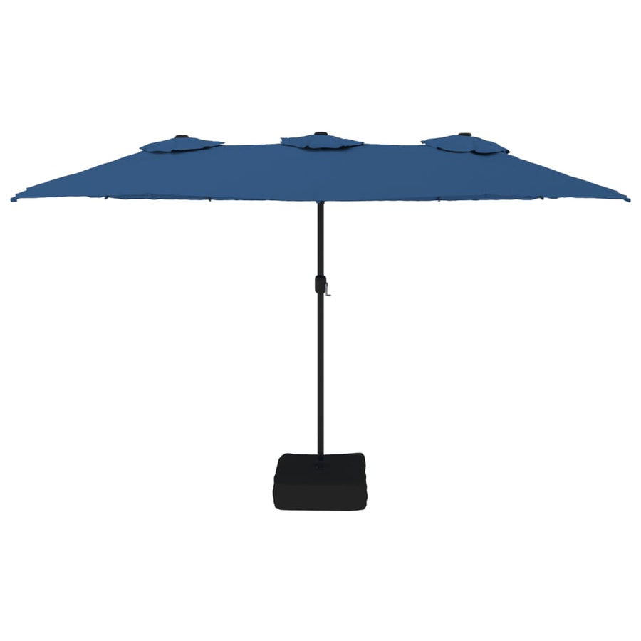 Parasol Dubbel 449X245 Cm Azuurblauw
