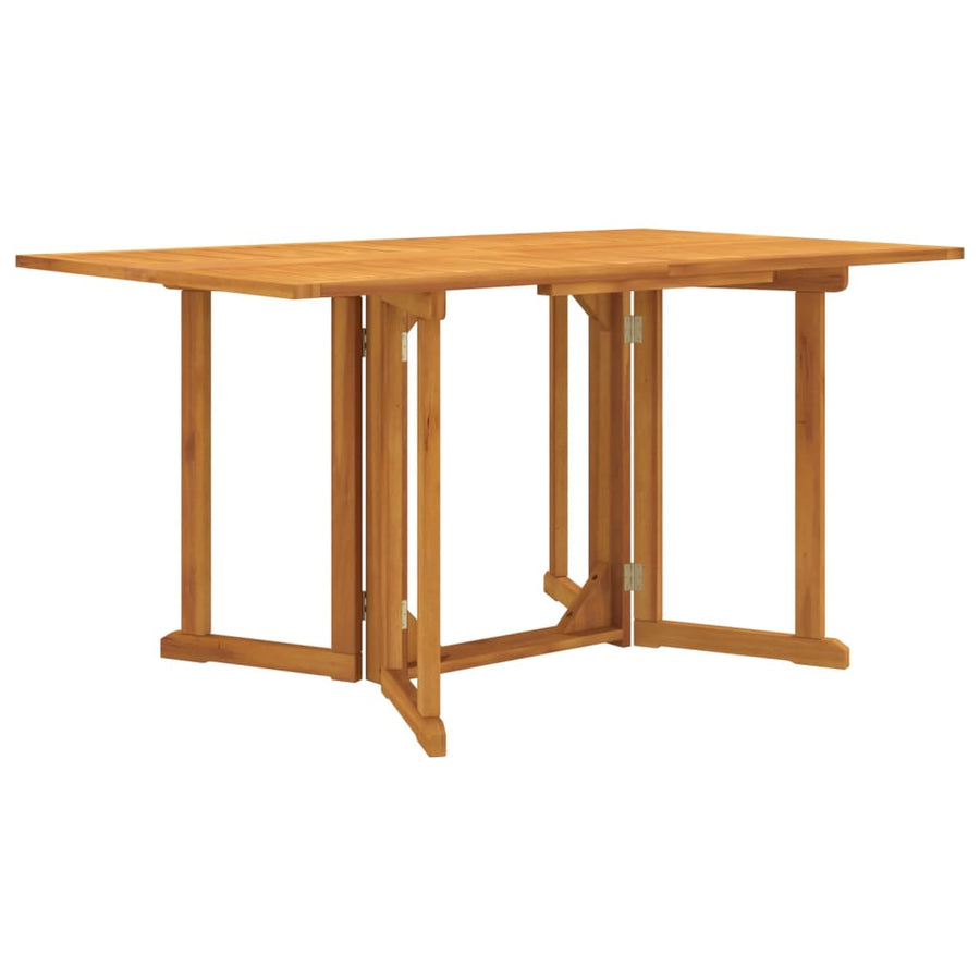 Tuintafel Inklapbaar Massief Teakhout 150 x 90 x 75 cm