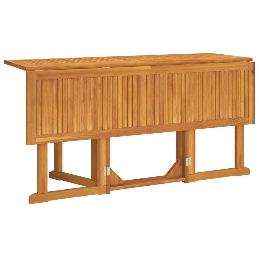 Tuintafel Inklapbaar Massief Teakhout 150 x 90 x 75 cm
