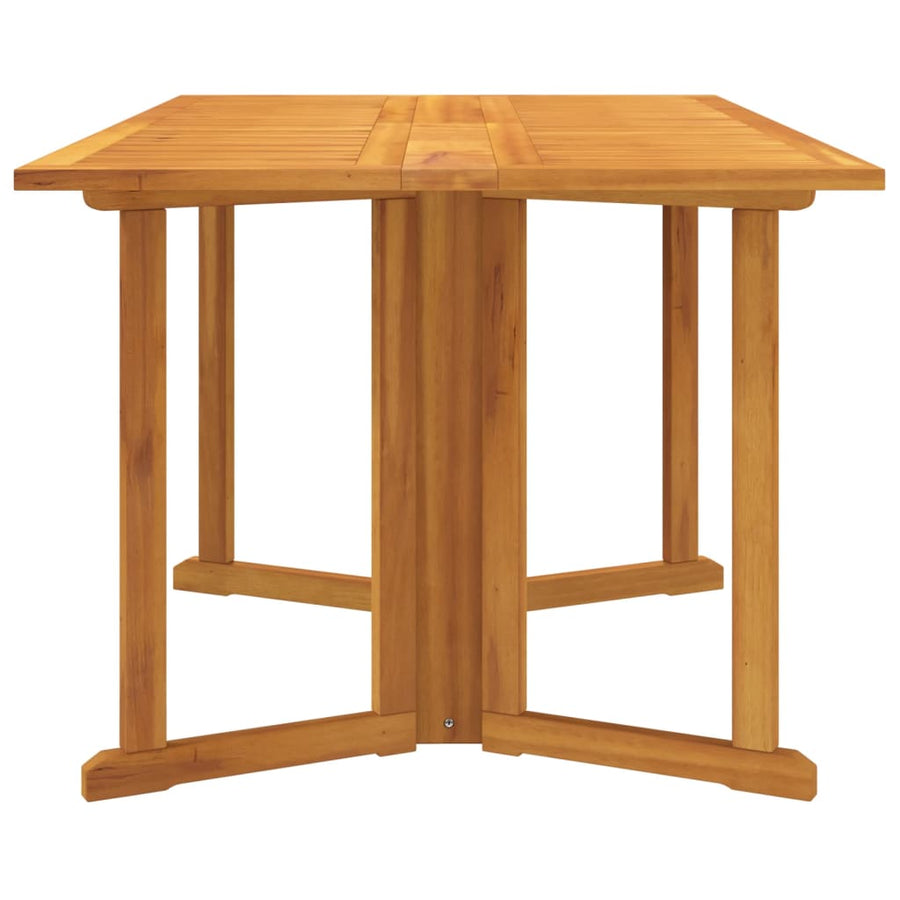 Tuintafel Inklapbaar Massief Teakhout 150 x 90 x 75 cm