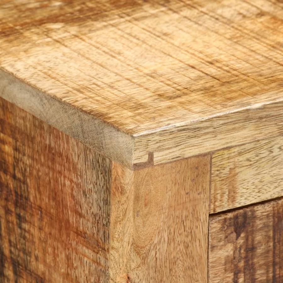 Dressoir Met 3 Lades Massief Ruw Mangohout 80 x 30 x 65 cm massief mangohout