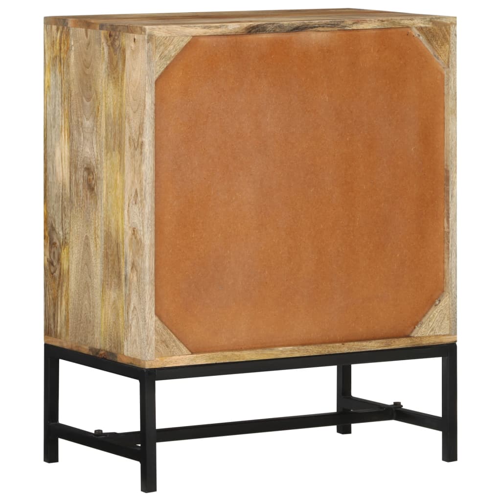 Dressoir 60x35x75 cm massief mangohout