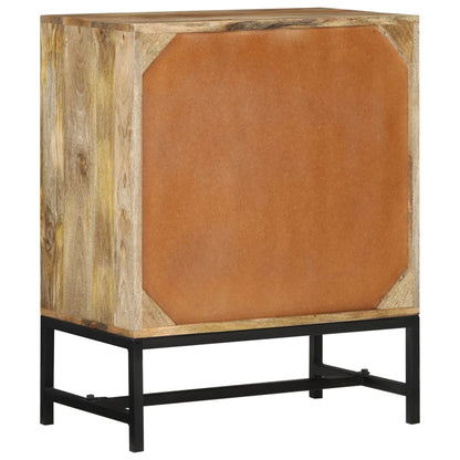 Dressoir 60x35x75 cm massief mangohout