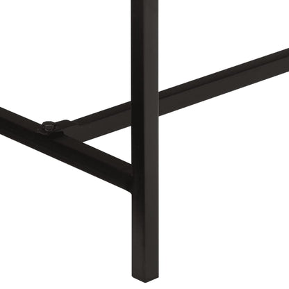 Hoge kast 80x30x95 cm massief ruw mangohout