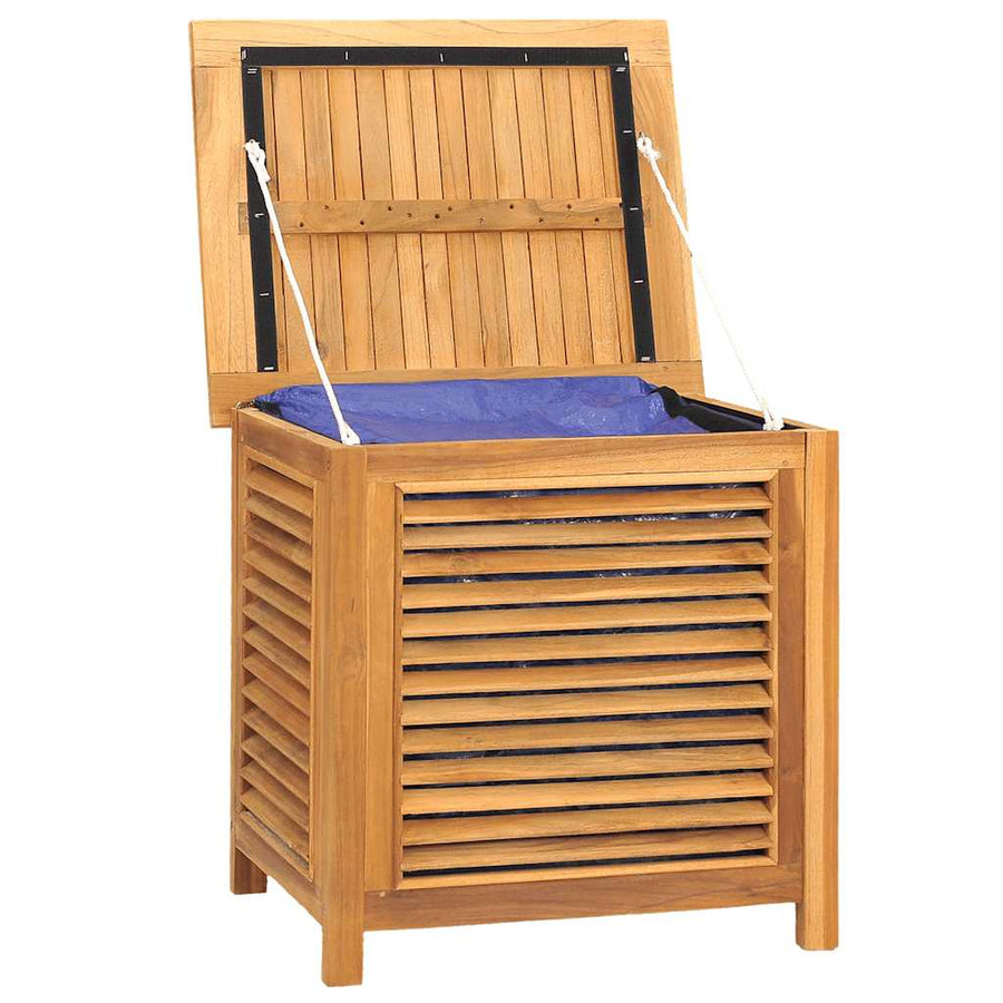 Tuinbox Met Zak Massief Teakhout 60 x 50 x 58 cm