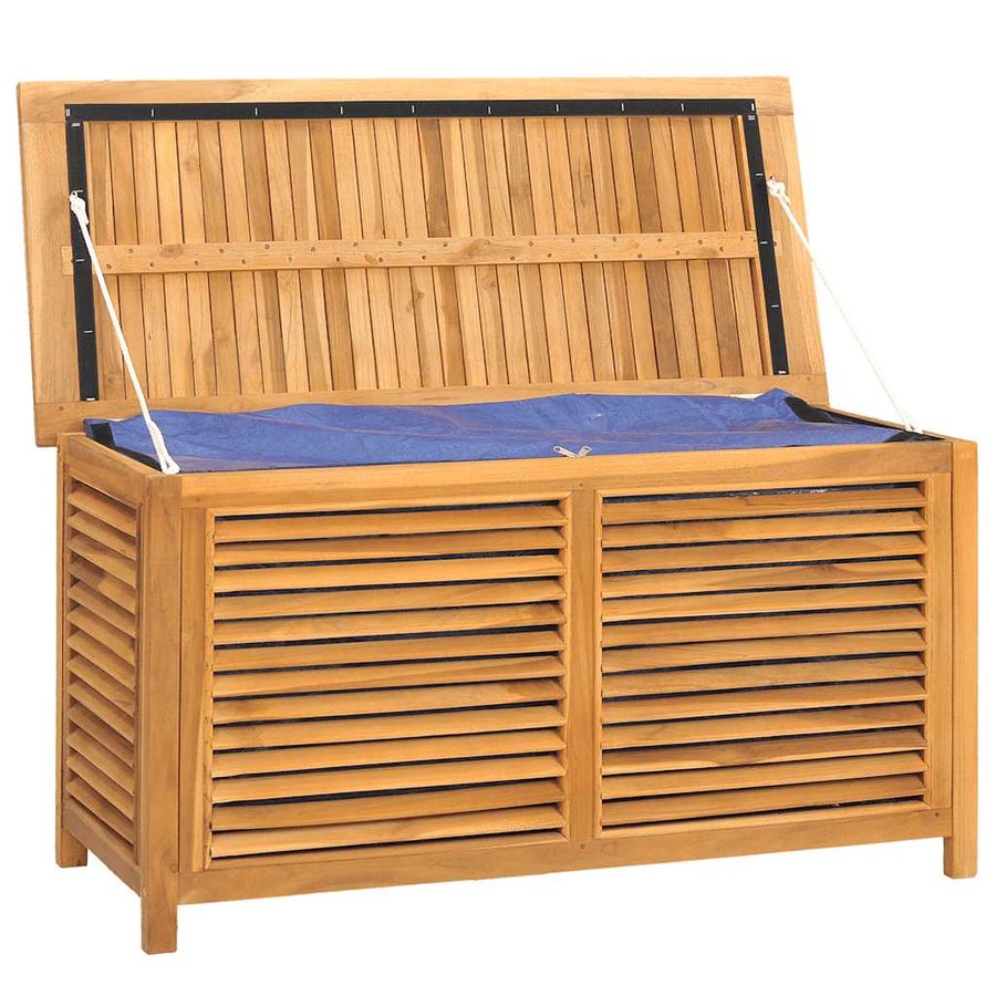 Tuinbox Met Zak Massief Teakhout 114 x 50 x 58 cm