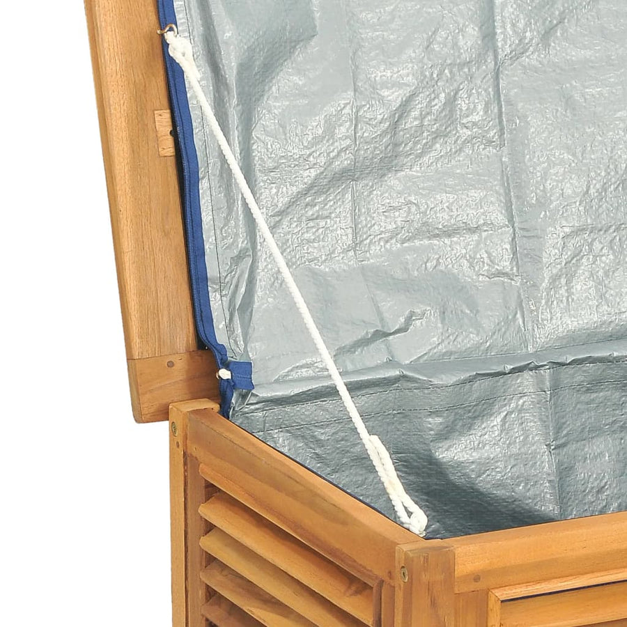 Tuinbox Met Zak Massief Teakhout 114 x 50 x 58 cm