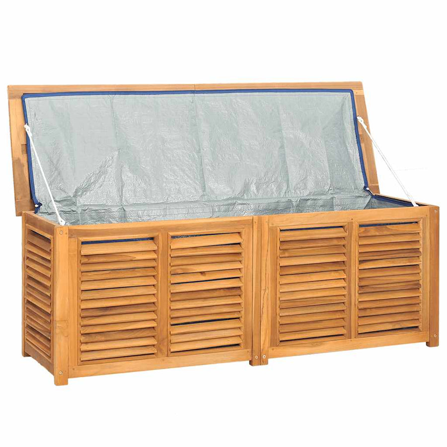 Tuinbox Met Zak Massief Teakhout 150 x 50 x 55 cm