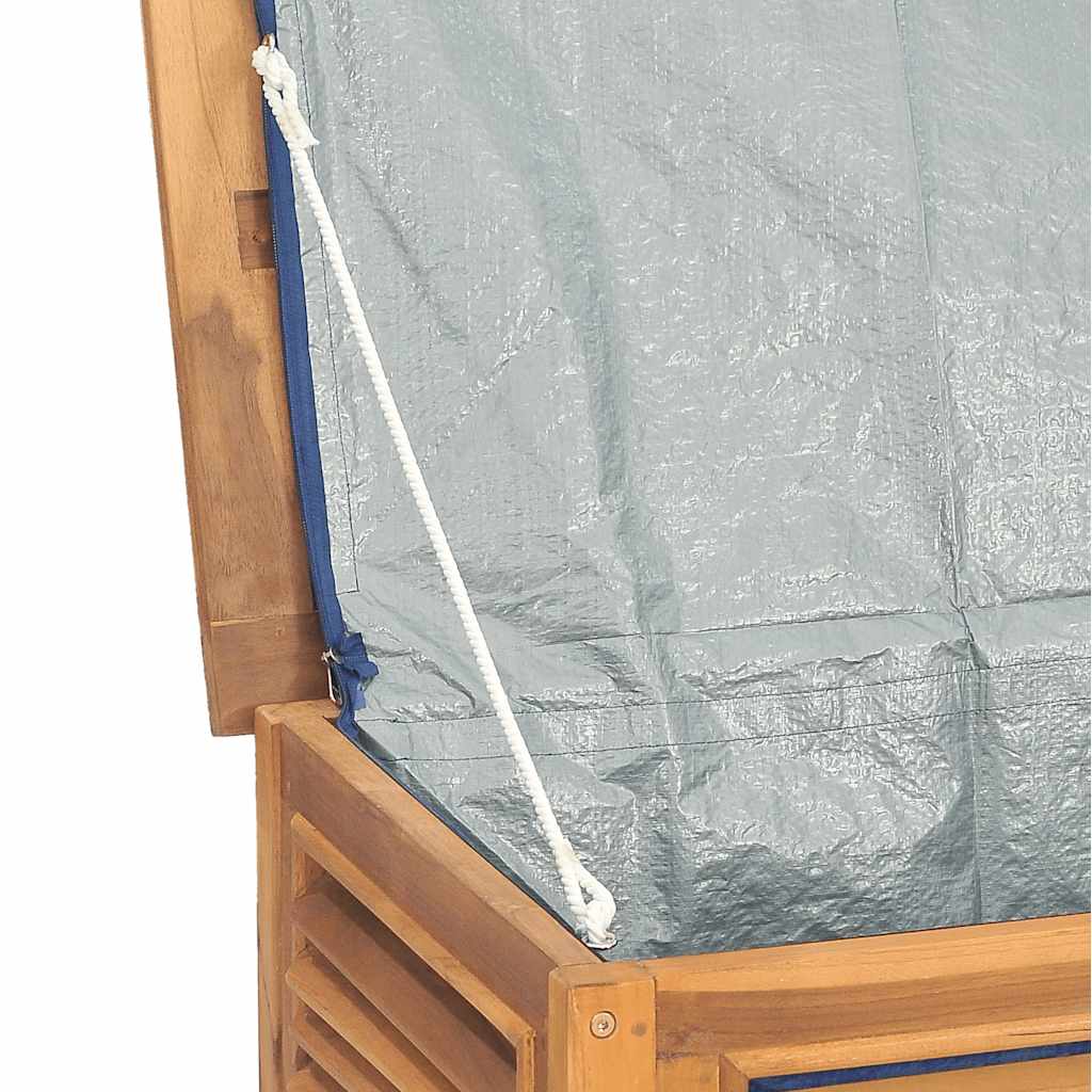 Tuinbox Met Zak Massief Teakhout 150 x 50 x 55 cm