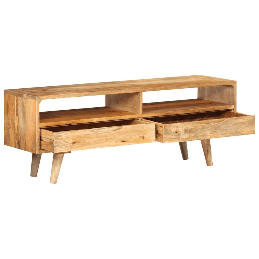 Tv-meubel 110x30x41 cm massief mangohout