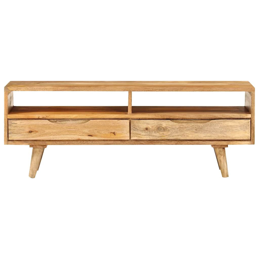 Tv-meubel 110x30x41 cm massief mangohout