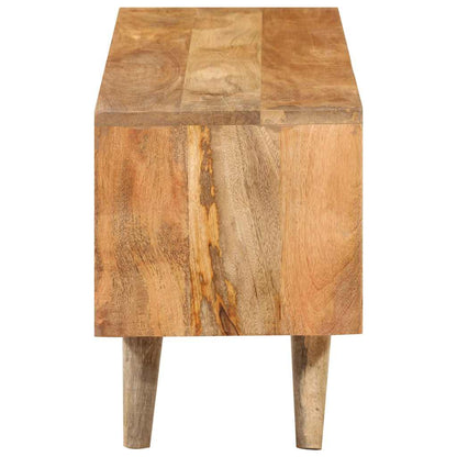 Tv-meubel 110x30x41 cm massief mangohout