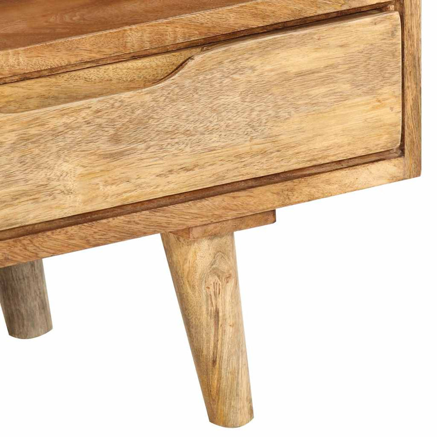 Tv-meubel 110x30x41 cm massief mangohout