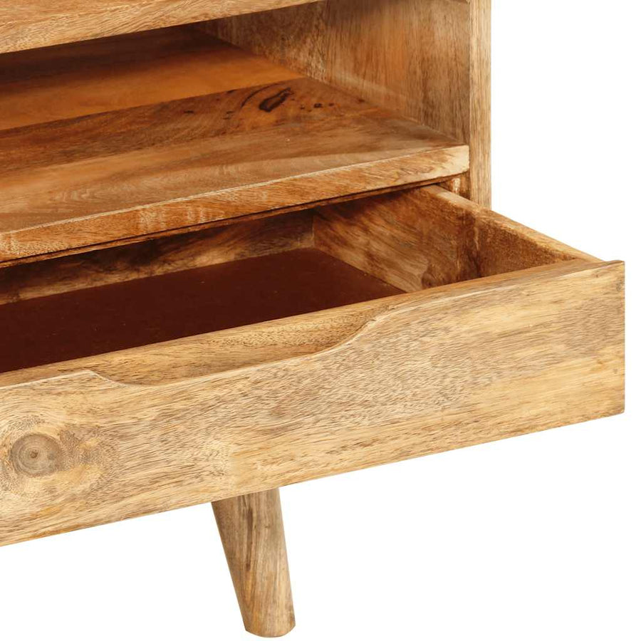 Tv-meubel 110x30x41 cm massief mangohout