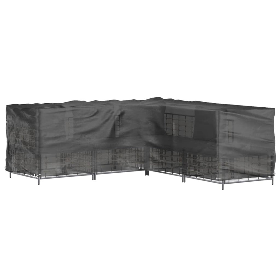 Tuinmeubelhoezen Met 20 Oogjes L-Vormig 1 300 x 300 x 70 cm