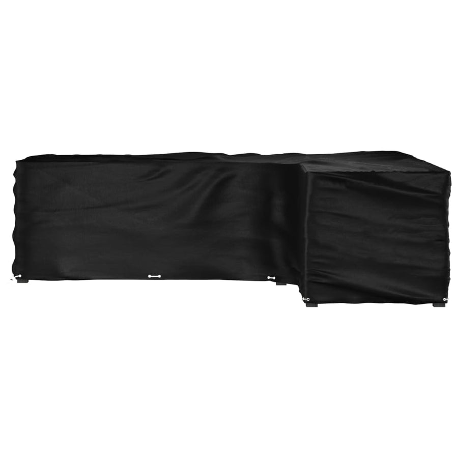 Tuinmeubelhoezen Met 8 Oogjes L-Vormig 1 285 x 220 x 80 cm