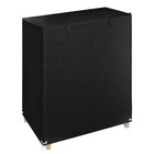 Schommelbankhoes 125x90x135/165 cm polyetheen zwart