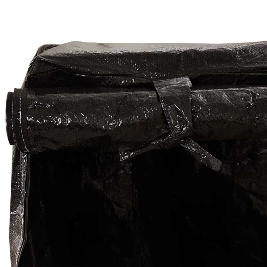 Schommelbankhoes Met 8 Oogjes Polyetheen 1 125 x 90 x 135/165 cm