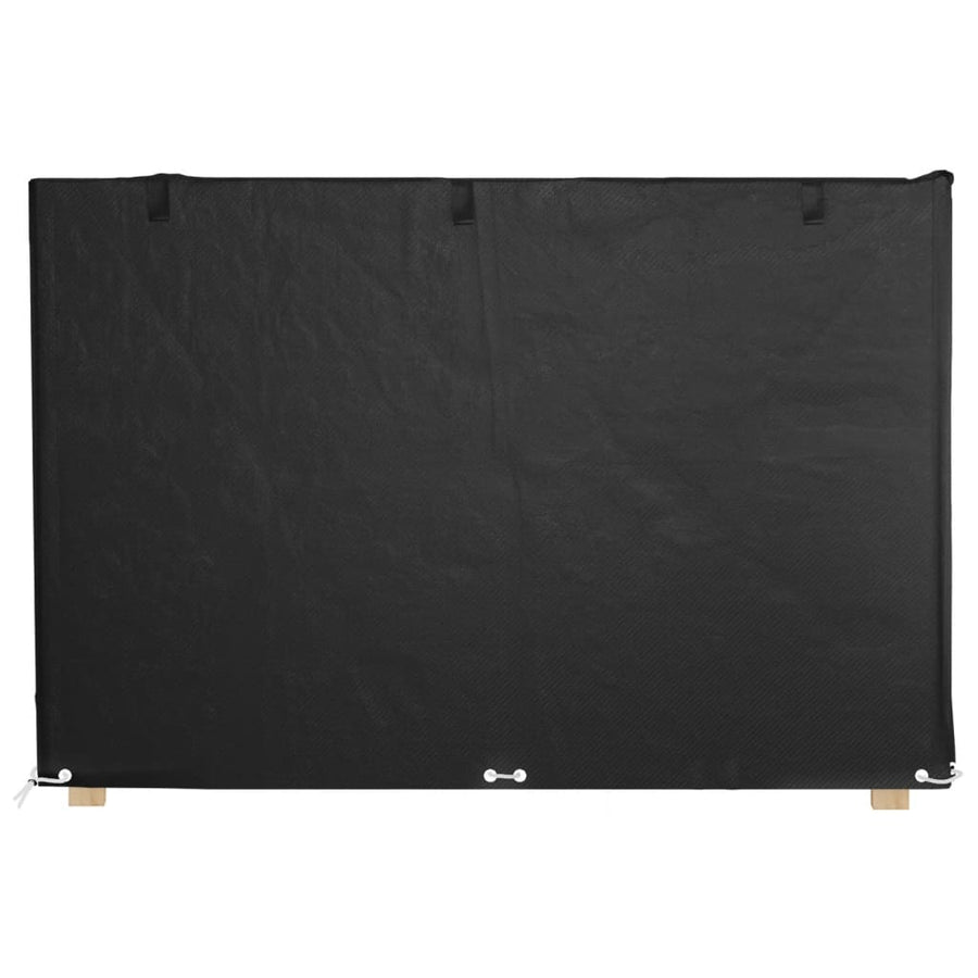 Schommelbankhoes met 12 oogjes 215x150x130/150 cm polyetheen 1 215 x 150 x 130/150 cm