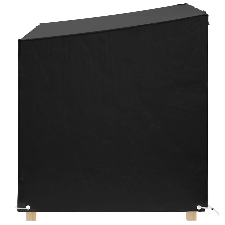 Schommelbankhoes met 12 oogjes 215x150x130/150 cm polyetheen 1 215 x 150 x 130/150 cm
