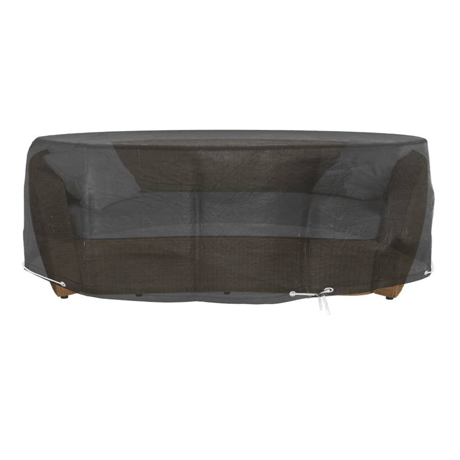 Tuinmeubelhoes Eilandlounge 8 Oogjes Rond 1 Ø 188 x 50 cm
