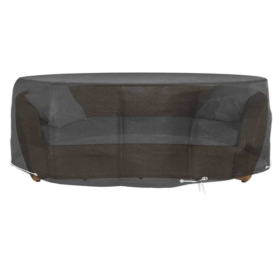 Tuinmeubelhoes Eilandlounge 0 Oogjes Rond 1 Ø 236 x 67 cm
