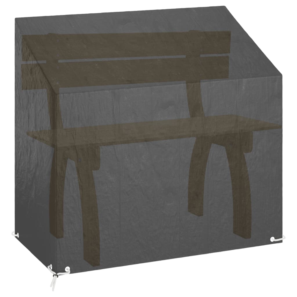 Tuinbankhoes Met 8 Oogjes Polyetheen 1 130 x 70 x 70/88 cm