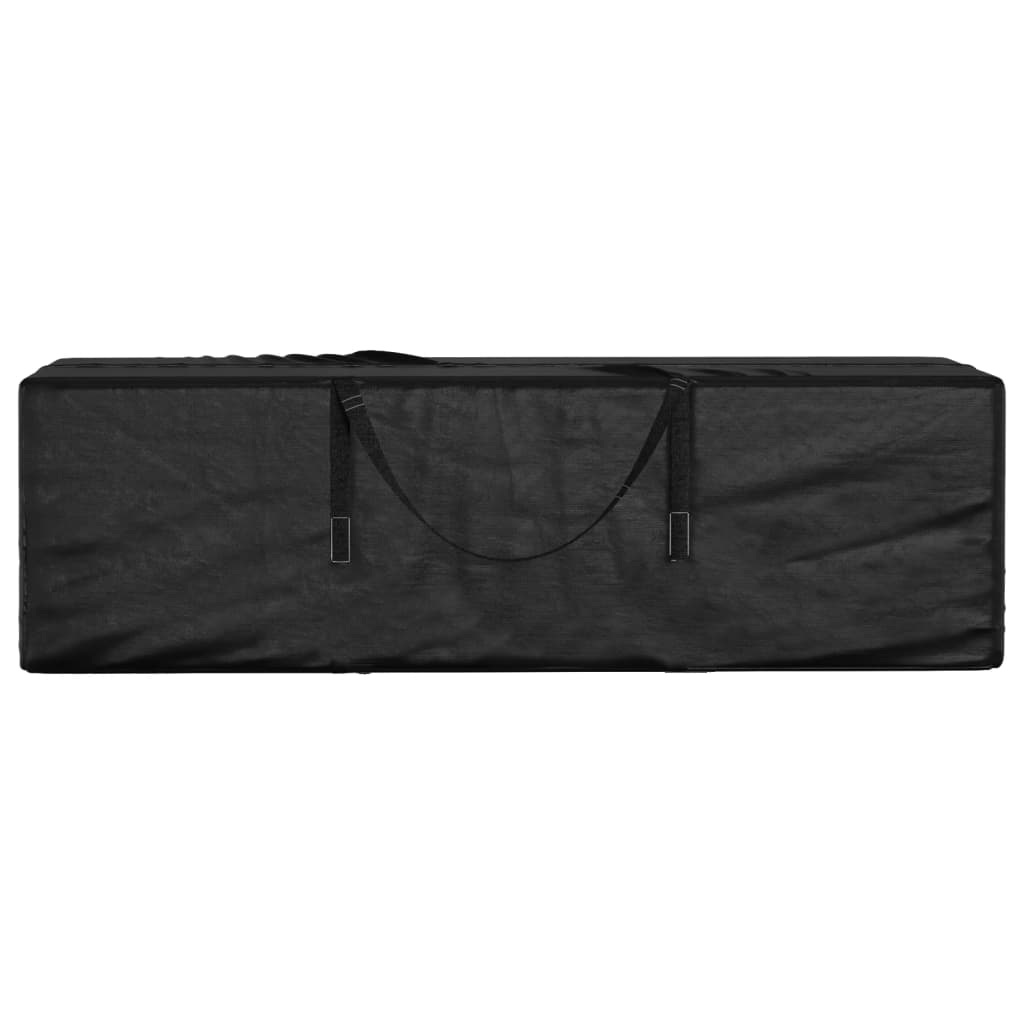 Opbergtas Voor Tuinkussens Polyetheen Zwart 1 135 x 40 x 55 cm