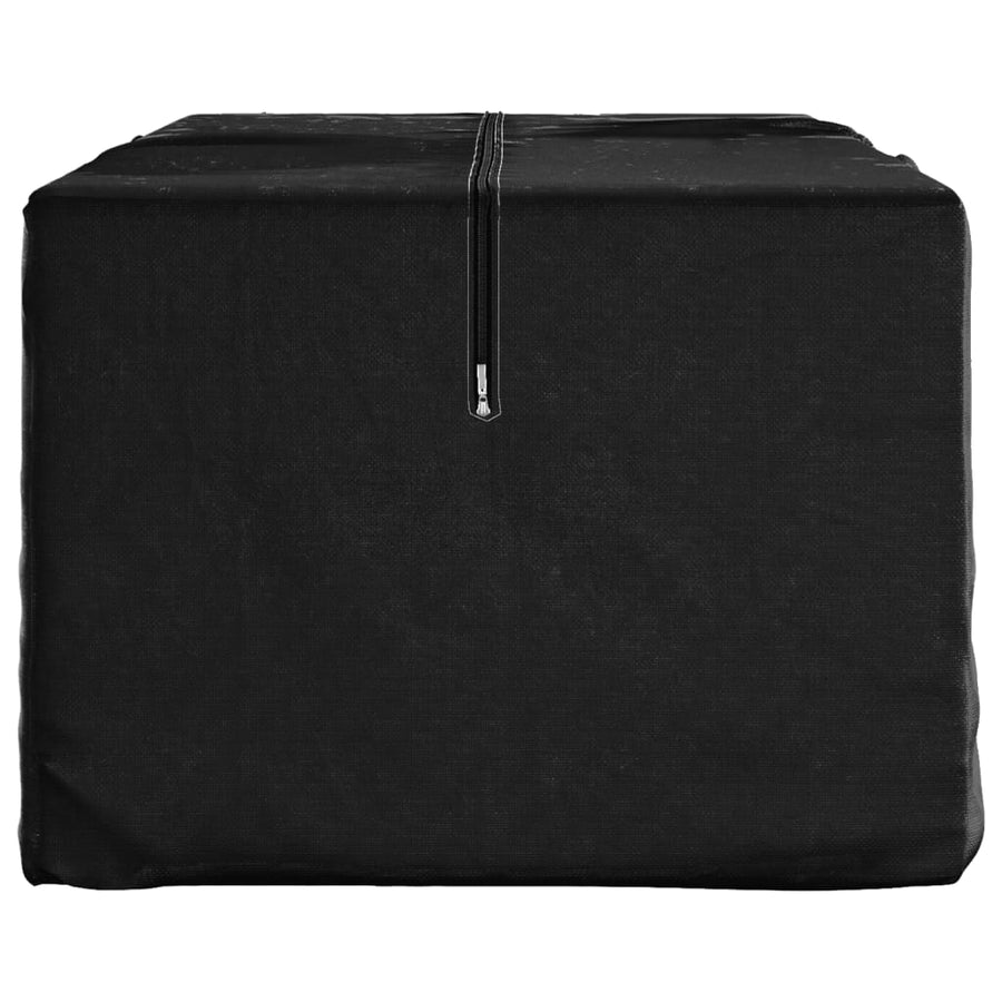 Opbergtas Voor Tuinkussens Polyetheen Zwart 1 135 x 40 x 55 cm