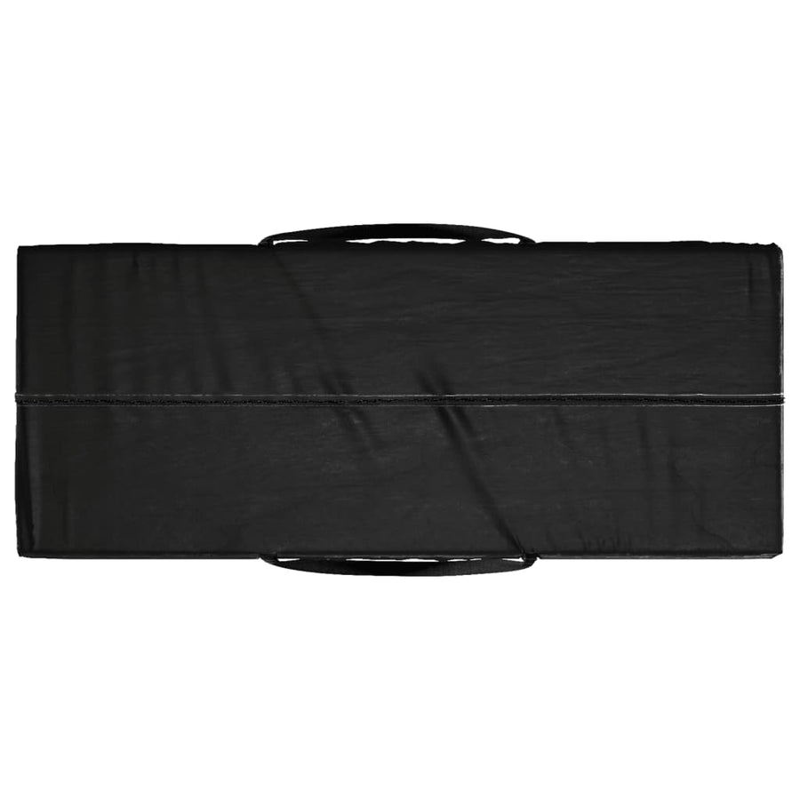 Opbergtas Voor Tuinkussens Polyetheen Zwart 1 135 x 40 x 55 cm