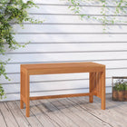 Tuinbank 80 cm massief eucalyptushout
