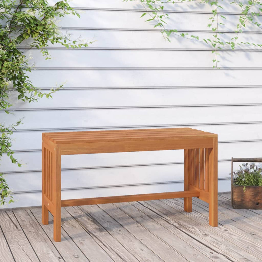 Tuinbank 80 Cm Massief Eucalyptushout 80 x 35 x 45 cm
