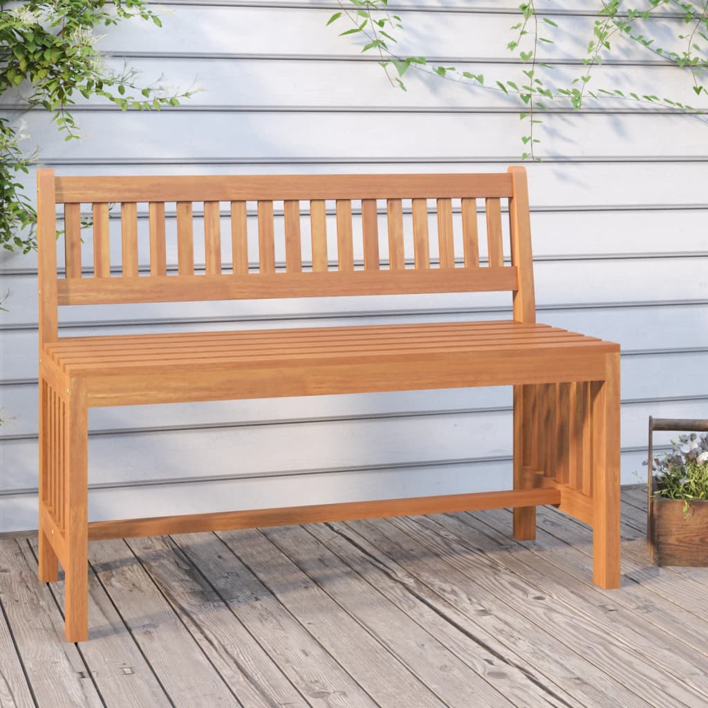 Tuinbank 110 Cm Massief Eucalyptushout 110 x 45 x 77 cm