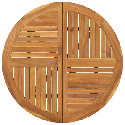 Tuintafel Ø 85 Cm Massief Acaciahout 85 x 85 x 75 cm